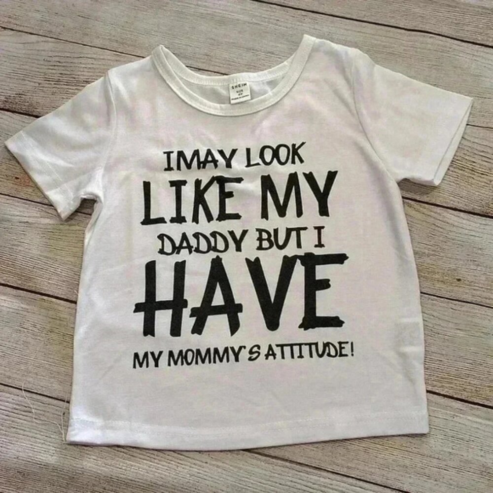 Mommy Attitude Shirt Sleeve Shirt